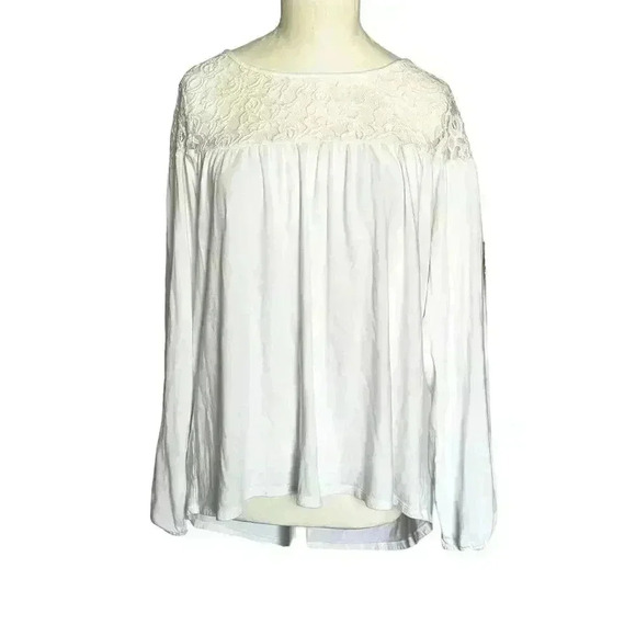 Sundance Women’s Small Mystic Moonrise Boho Peasant Pleated Top - Picture 2 of 7